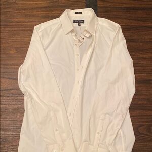 Express Men's White Shirt